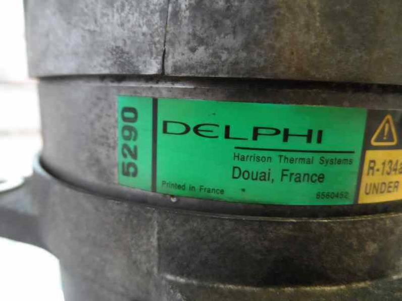 COMPRESOR AIRE ACONDICIONADO PEUGEOT 406 BERLINA 1998 1.9 TURBODIESEL (90 CV)