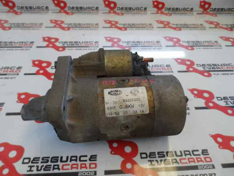 MOTOR ARRANQUE FIAT PUNTO BERLINA 1998 1.2 (60 CV)