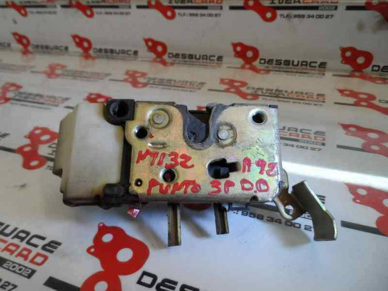 CERRADURA PUERTA DELANTERA DERECHA FIAT PUNTO BERLINA 1998 1.2 (60 CV)