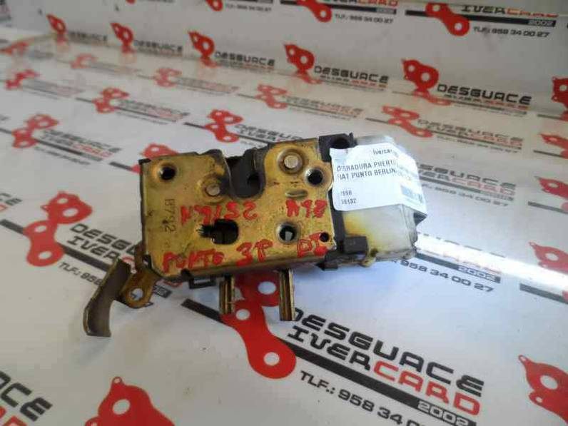CERRADURA PUERTA DELANTERA IZQUIERDA FIAT PUNTO BERLINA 1998 1.2 (60 CV)