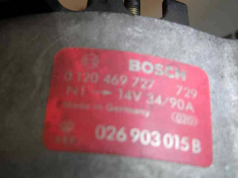 ALTERNADOR SEAT TOLEDO 1992 1.8 (88 CV)