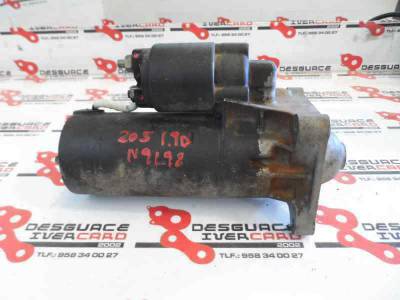 MOTOR ARRANQUE PEUGEOT 205 BERLINA 1993 1.8 D (58 CV)