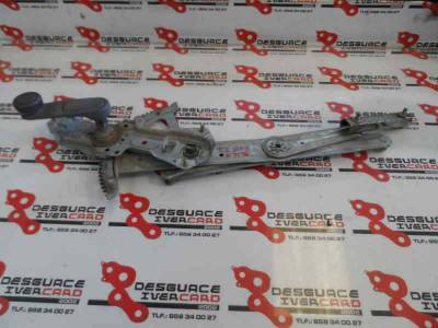 ELEVALUNAS TRASERO IZQUIERDO PEUGEOT 205 BERLINA 1993 1.8 D (58 CV)