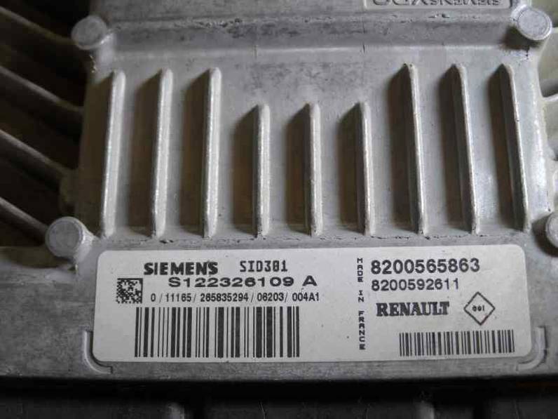 CENTRALITA MOTOR UCE RENAULT MEGANE II BERLINA 3P 2006 1.5 DCI D (106 CV)