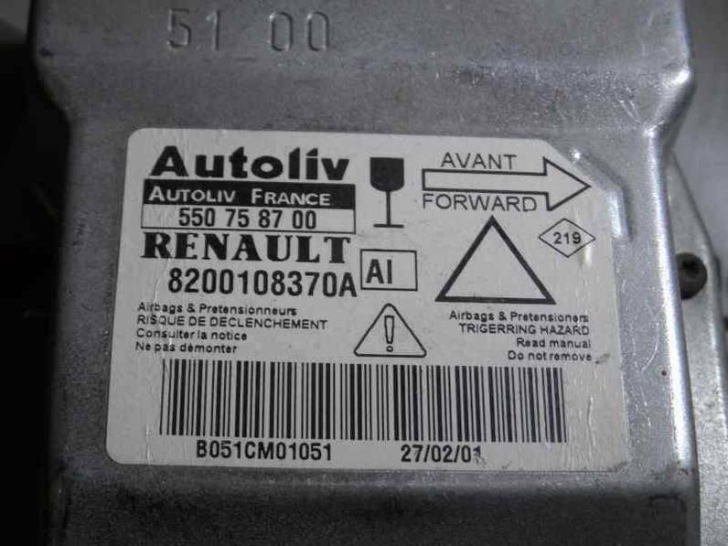CENTRALITA AIRBAG RENAULT LAGUNA II 2001 1.9 DCI D (120 CV)