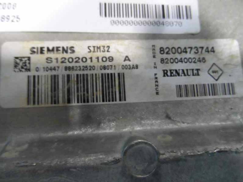 CENTRALITA MOTOR UCE RENAULT CLIO III 2008 1.2 16V (75 CV)