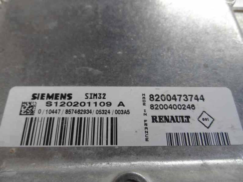 CENTRALITA MOTOR UCE RENAULT CLIO II FASE I 2005 1.2 (75 CV)