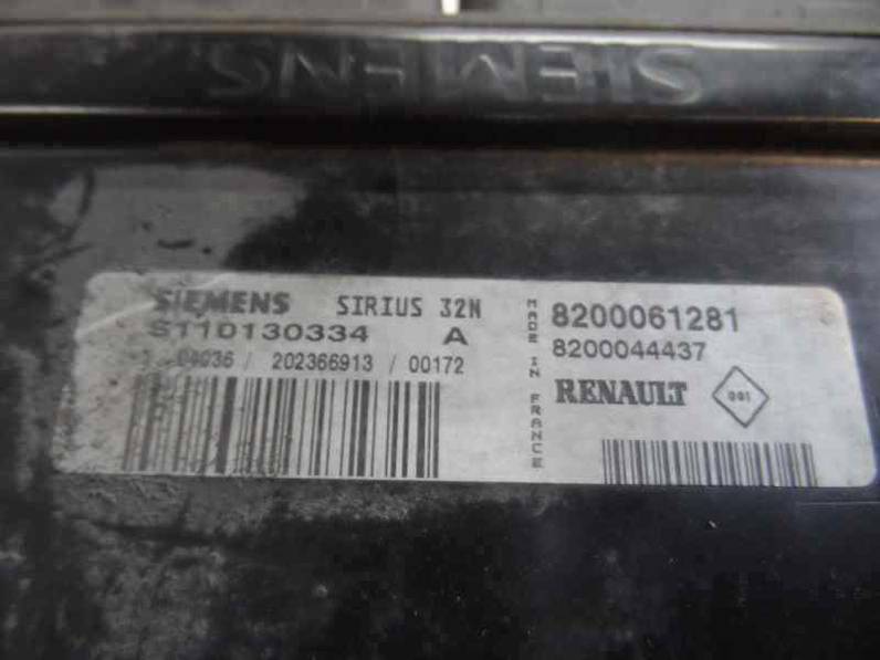 CENTRALITA MOTOR UCE RENAULT CLIO I PHASE III 2000 1.4 (75 CV)