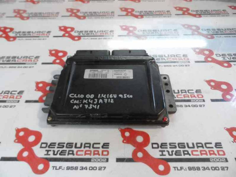 CENTRALITA MOTOR UCE RENAULT CLIO II FASE I 2000 1.4 16V (98 CV)