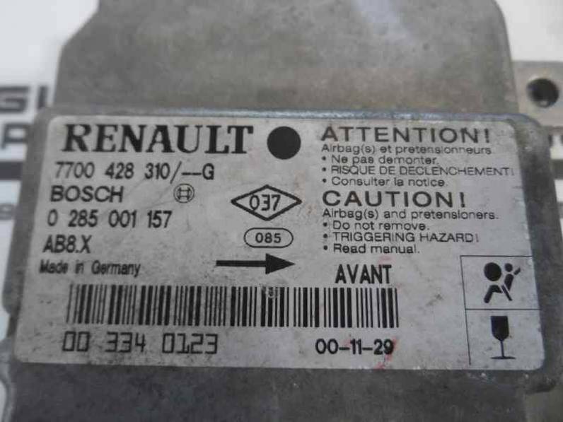 CENTRALITA AIRBAG RENAULT CLIO II FASE I 2001 1.2 (58 CV)