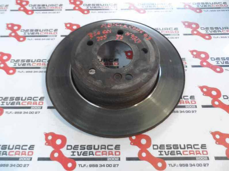 DISCO FRENO TRASERO MERCEDES CLASE CLK COUPE 2005 3.0 CDI (224 CV)