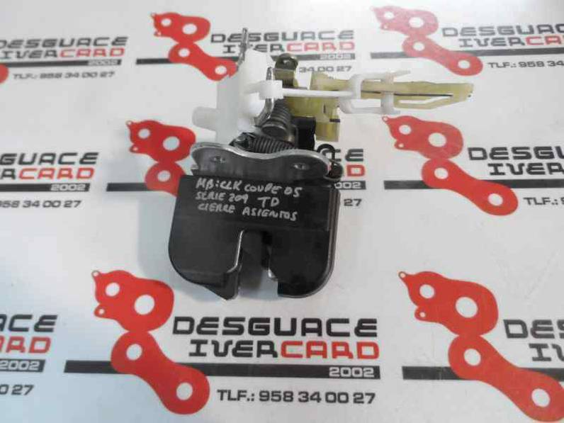 ASIENTOS TRASERO IZQUIERDO MERCEDES CLASE CLK COUPE 2005 3.0 CDI (224 CV)