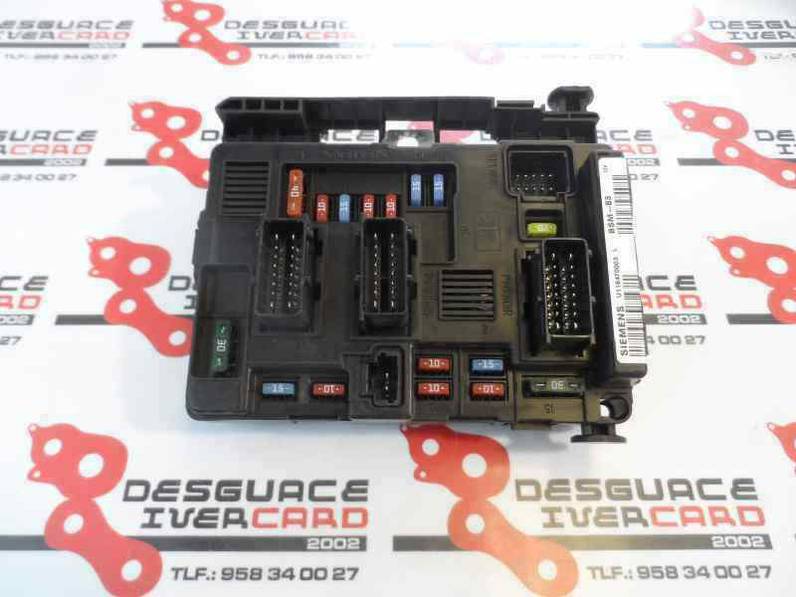 CAJA RELES FUSIBLES CITROEN XSARA PICASSO 2006 1.6 16V HDI FAP (109 CV)