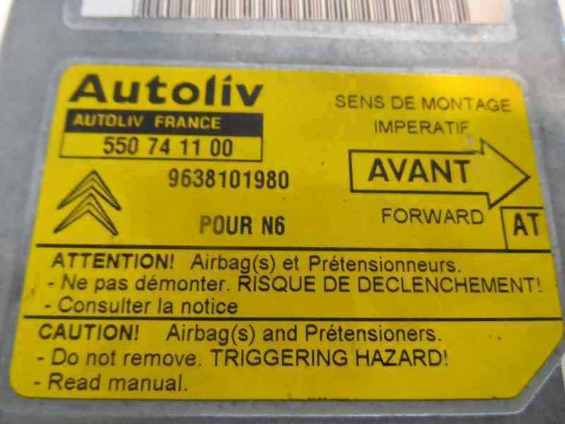 CENTRALITA AIRBAG CITROEN XSARA BERLINA 2000 2.0 HDI (90 CV)