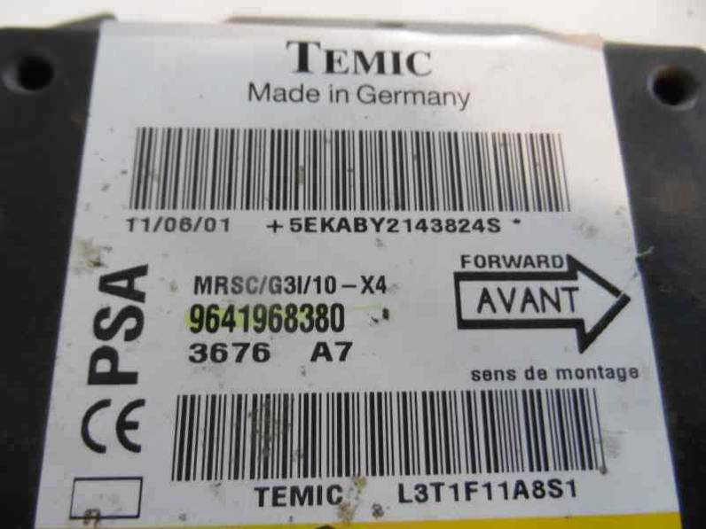 CENTRALITA AIRBAG CITROEN C5 BERLINA 2001 2.2 HDI FAP (133 CV)