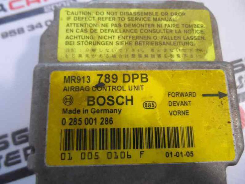 CENTRALITA AIRBAG MITSUBISHI CARISMA BERLINA 5 2001 1.9 DI-D (102 CV)