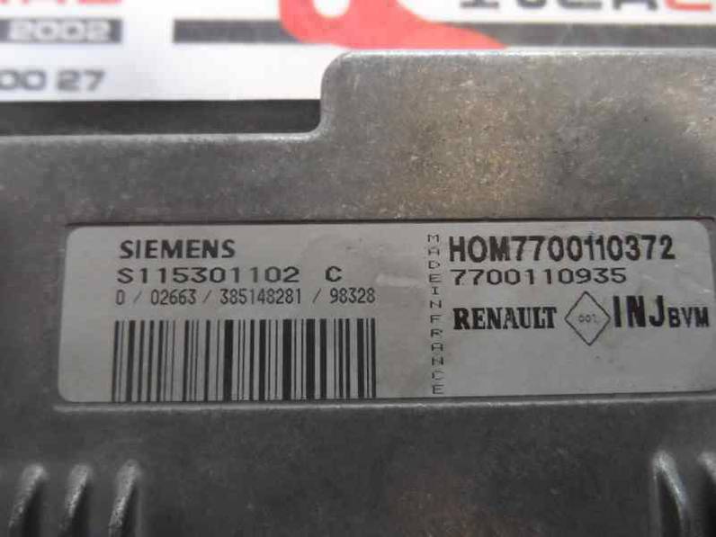 CENTRALITA MOTOR UCE RENAULT CLIO II FASE I 1999 1.6 (90 CV)