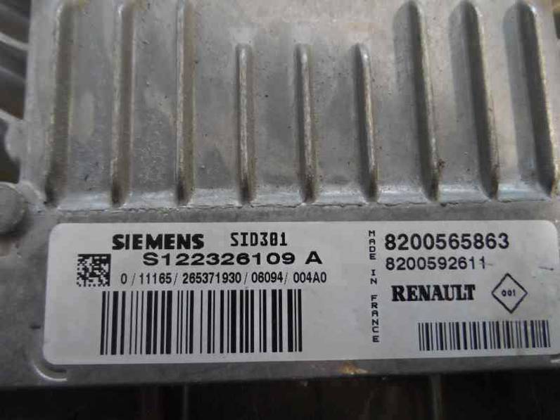 CENTRALITA MOTOR UCE RENAULT SCENIC II 2006 1.5 DCI D (106 CV)