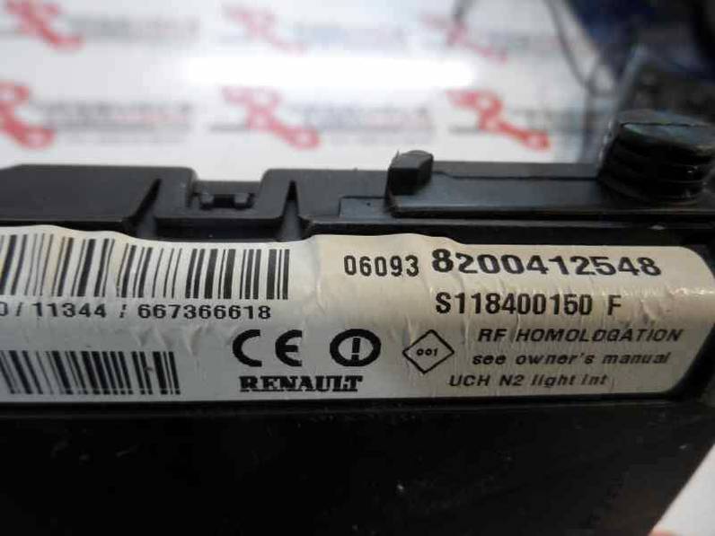 CAJA RELES FUSIBLES RENAULT SCENIC II 2006 1.5 DCI D (106 CV)