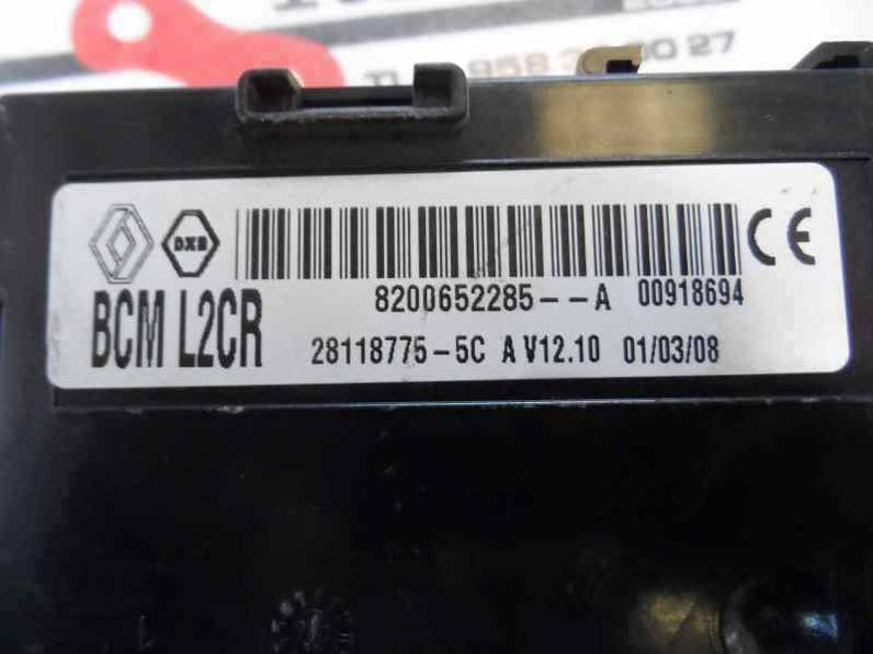 CAJA RELES FUSIBLES RENAULT CLIO III 2008 1.5 DCI D (68 CV)