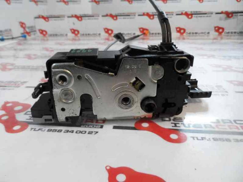 CERRADURA PUERTA TRASERA DERECHA CITROEN C4 GRAND PICASSO 2009 1.6 16V HDI FAP (109 CV)