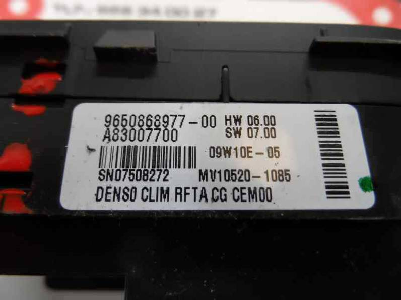 MANDO CLIMATIZADOR CITROEN C4 GRAND PICASSO 2009 1.6 16V HDI FAP (109 CV)