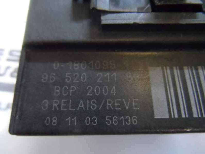 CAJA RELES FUSIBLES CITROEN C4 GRAND PICASSO 2009 1.6 16V HDI FAP (109 CV)