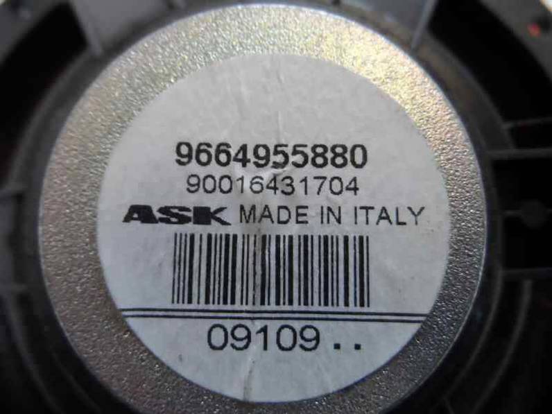 SISTEMA AUDIO RADIO CD CITROEN C4 GRAND PICASSO 2009 1.6 16V HDI FAP (109 CV)