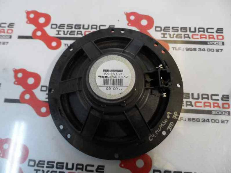 SISTEMA AUDIO RADIO CD CITROEN C4 GRAND PICASSO 2009 1.6 16V HDI FAP (109 CV)