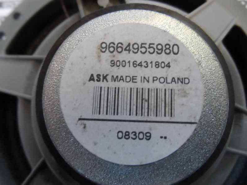 SISTEMA AUDIO RADIO CD CITROEN C4 GRAND PICASSO 2009 1.6 16V HDI FAP (109 CV)