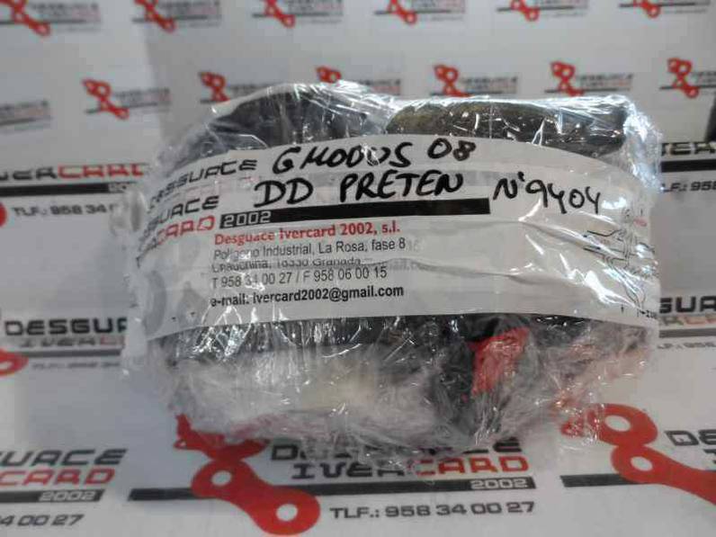 CINTURON SEGURIDAD DELANTERO DERECHO RENAULT GRAND MODUS 2008 1.5 DCI D (86 CV)