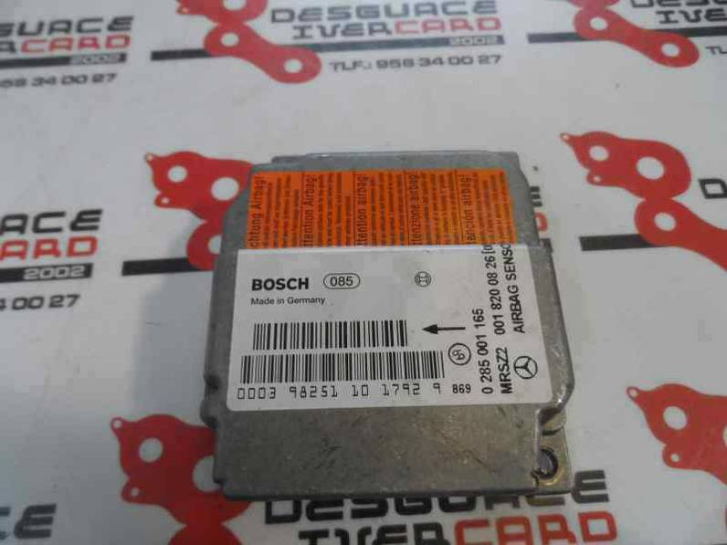 CENTRALITA AIRBAG MERCEDES CLASE C BERLINA 1998 2.2 CDI 16V (125 CV)