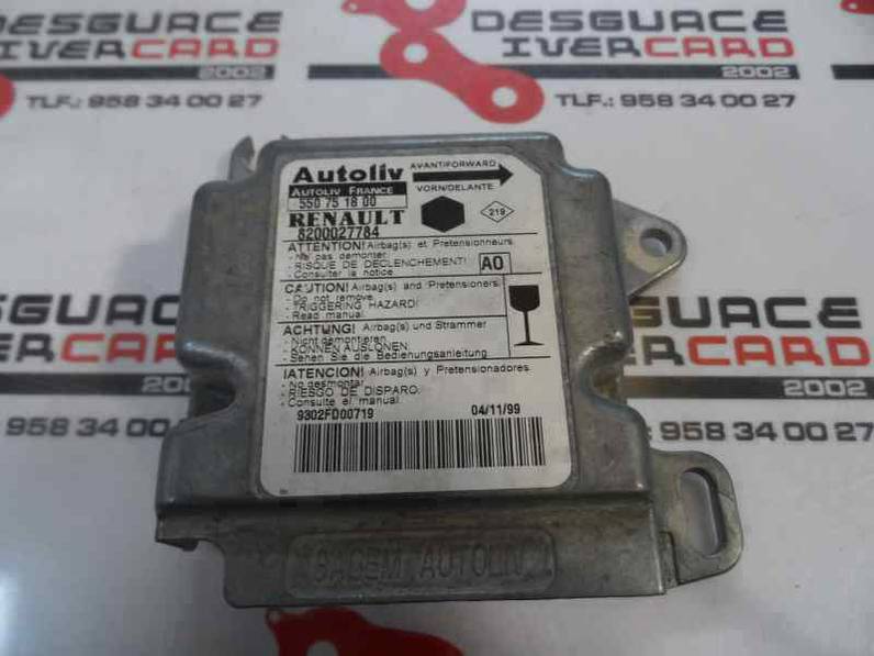 CENTRALITA AIRBAG RENAULT KANGOO 2000
