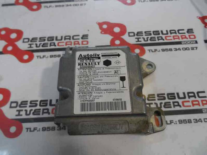CENTRALITA AIRBAG RENAULT KANGOO 2002 1.5 DCI D (82 CV)