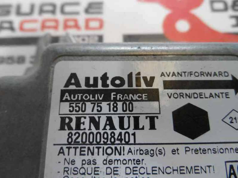 CENTRALITA AIRBAG RENAULT KANGOO 2002 1.5 DCI D (82 CV)