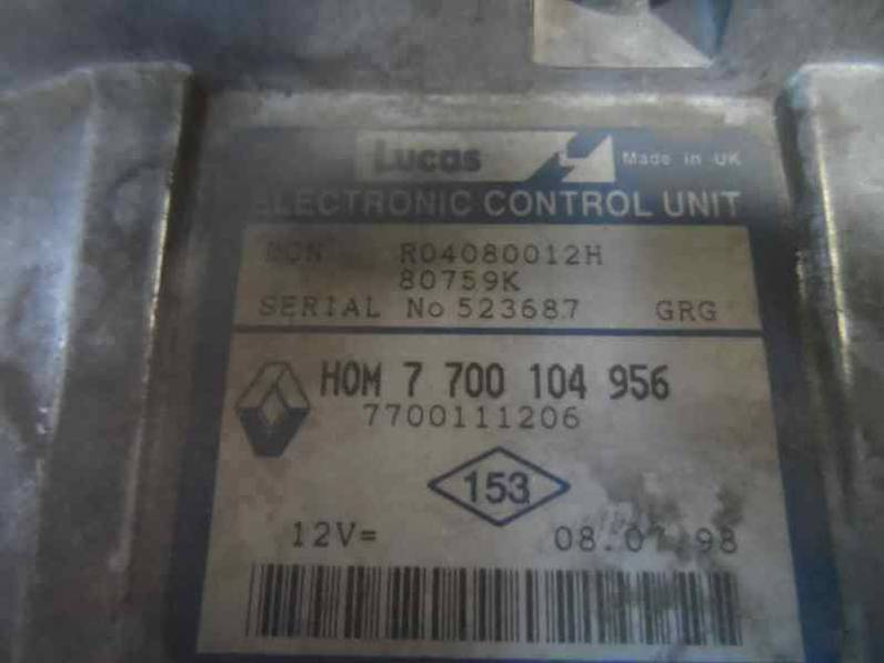 CENTRALITA MOTOR UCE RENAULT KANGOO 1998