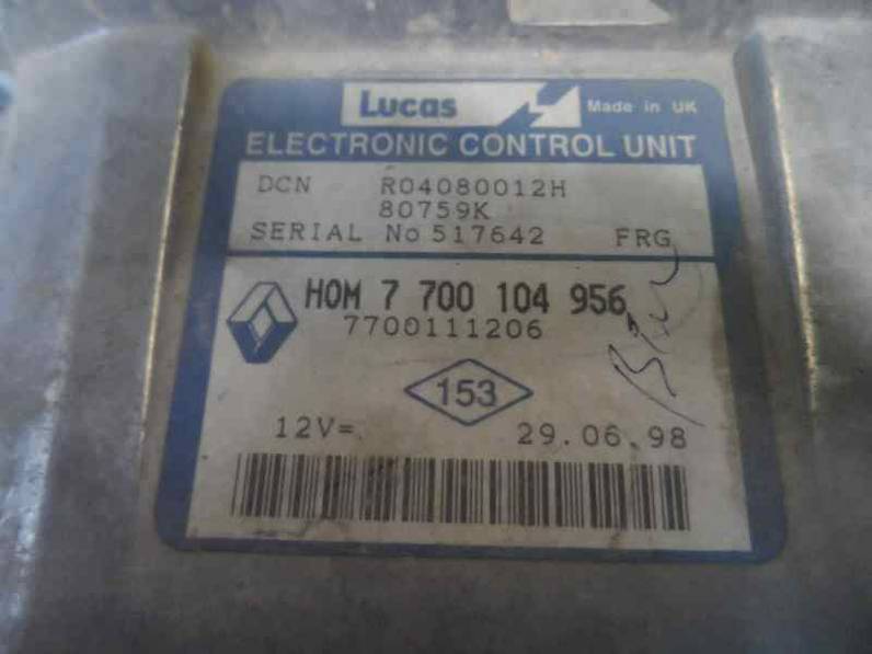 CENTRALITA MOTOR UCE RENAULT KANGOO 1997