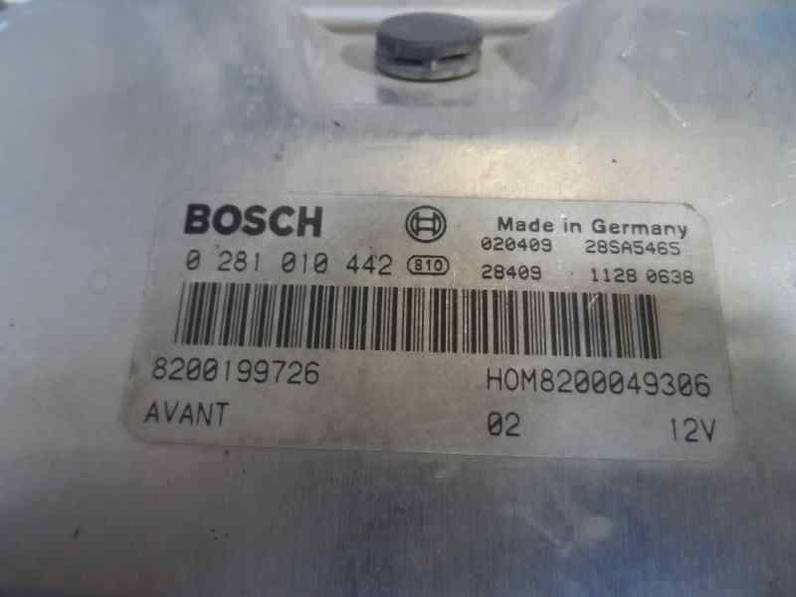 CENTRALITA MOTOR UCE RENAULT SCENIC 2002 1.9 DTI D (80 CV)