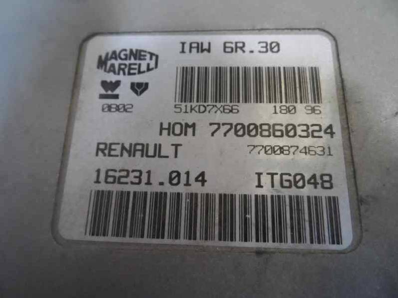 CENTRALITA MOTOR UCE RENAULT TWINGO 1993 1.2 (54 CV)