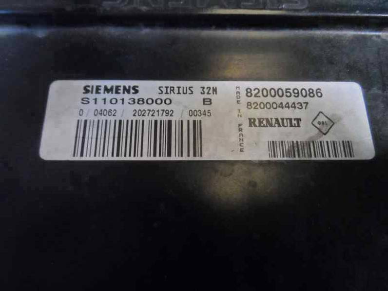 CENTRALITA MOTOR UCE RENAULT MEGANE I BERLINA HATCHBACK 2001