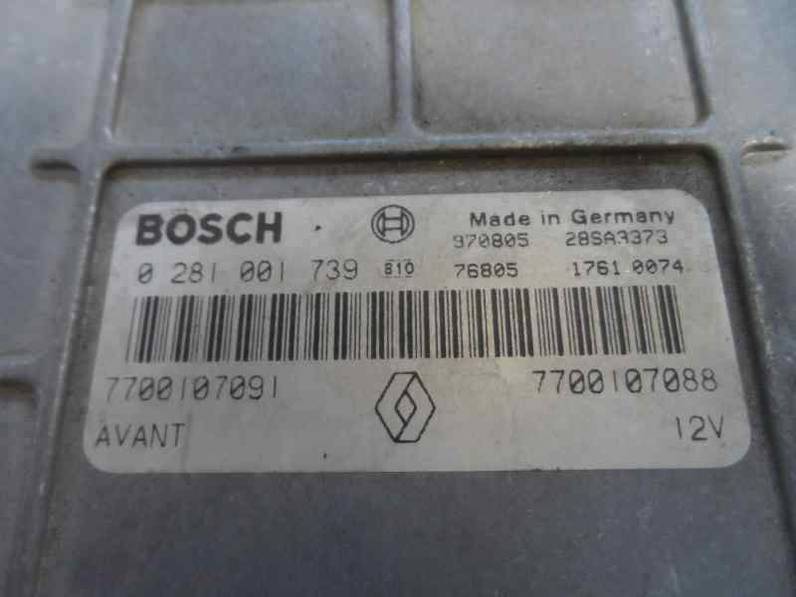 CENTRALITA MOTOR UCE RENAULT MEGANE I CLASSIC 1997 1.9 D (64 CV)