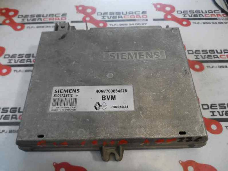 CENTRALITA MOTOR UCE RENAULT 19 HATCHBACK 1995 1.8 (90 CV)