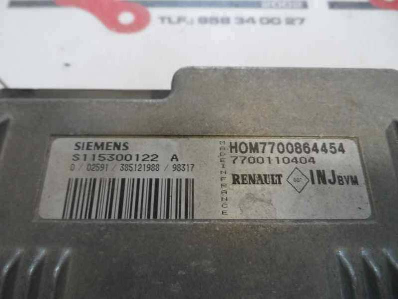 CENTRALITA MOTOR UCE RENAULT MEGANE I CLASSIC 1999 1.5 (75 CV)