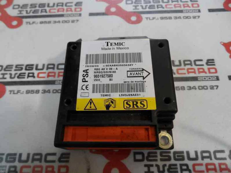 CENTRALITA AIRBAG CITROEN C3 2003 1.4 HDI (68 CV)