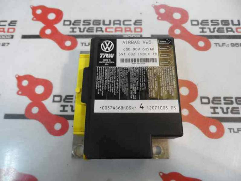 CENTRALITA AIRBAG SEAT CORDOBA BERLINA 2007 1.9 TDI (101 CV)