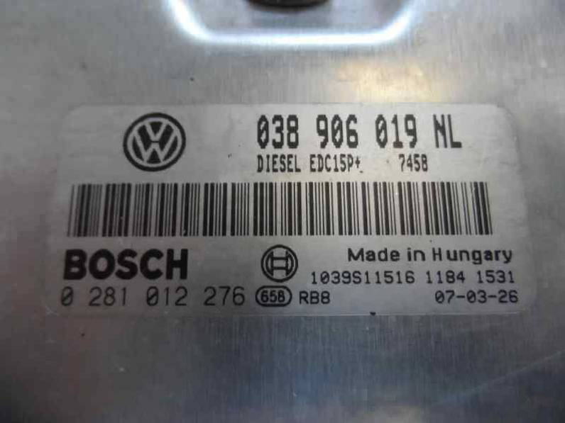 CENTRALITA MOTOR UCE SEAT CORDOBA BERLINA 2007 1.9 TDI (101 CV)