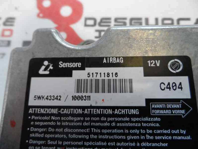 CENTRALITA AIRBAG FIAT STILO 2004 1.9 JTD (116 CV)