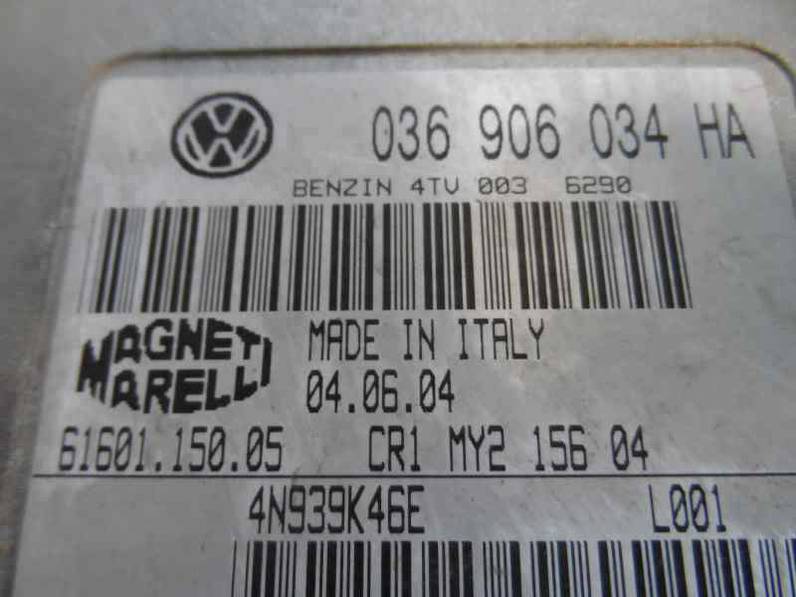 CENTRALITA MOTOR UCE SEAT IBIZA 2004 1.4 16V (75 CV)