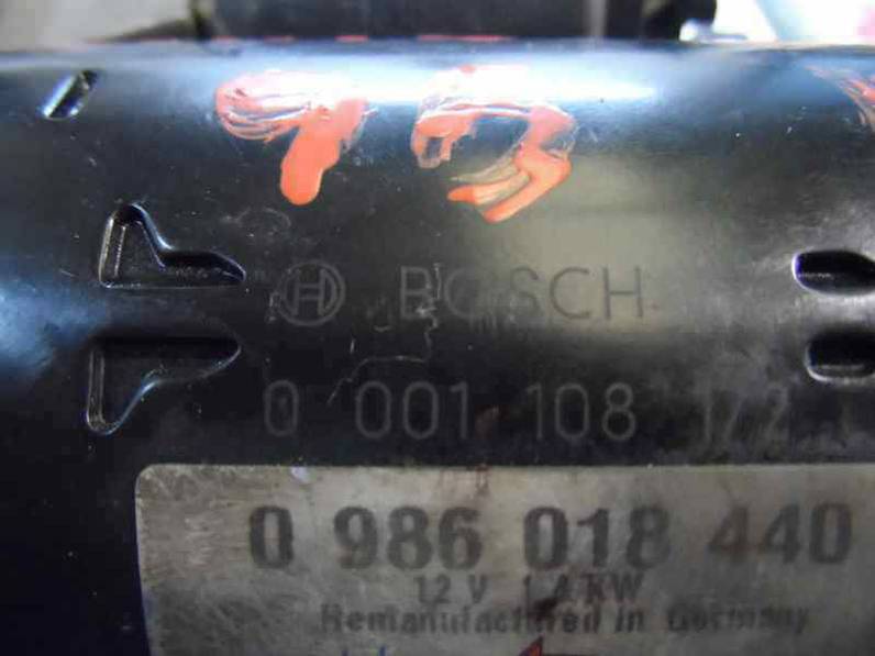 MOTOR ARRANQUE SAAB 9 5 BERLINA 2001 3.0 V6 (200 CV)