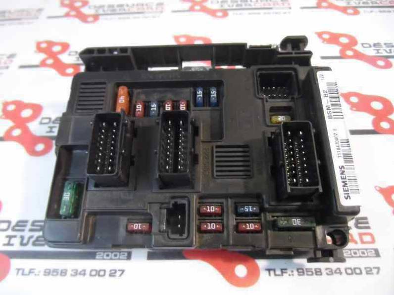 CAJA RELES FUSIBLES CITROEN BERLINGO 2003 2.0 HDI (90 CV)
